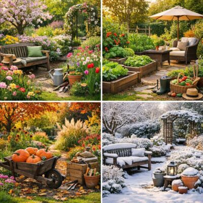 Ihr Garten: Praktische Tipps für jede Jahreszeit