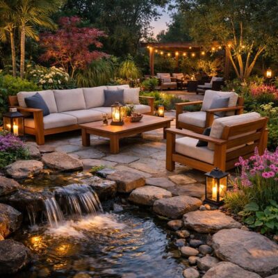 Outdoor-Oasen: Gartenideen, die zum Entspannen einladen