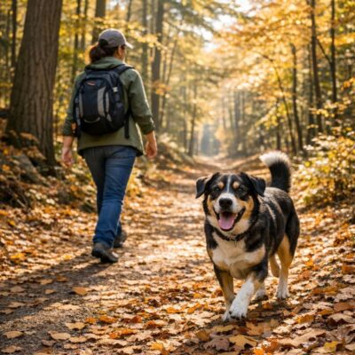 Mit Hund auf Entdeckungstour: Aktiv durch die schönsten Rundwege der Region